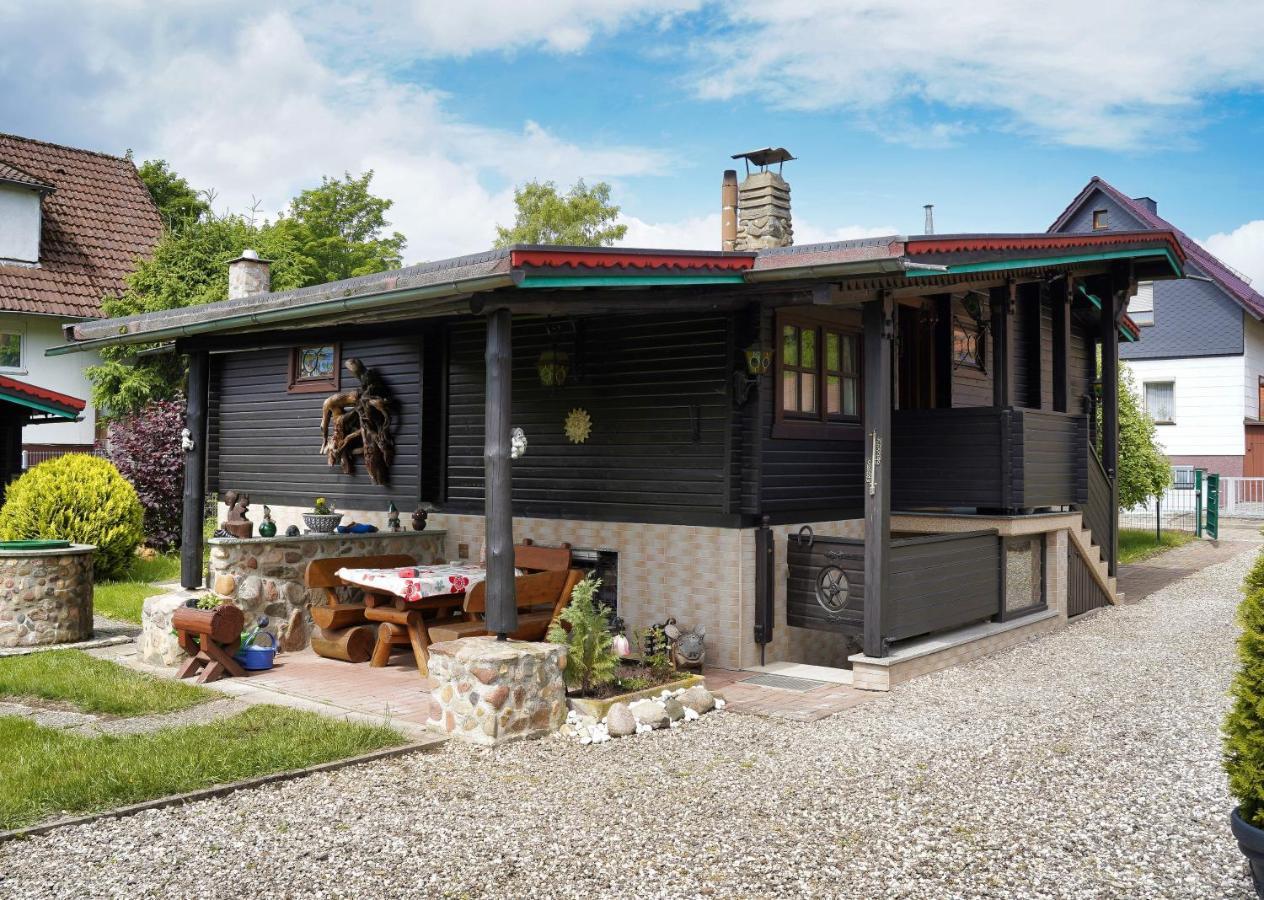 WiedaFerienblockhaus Harzidyllアパートメント エクステリア 写真